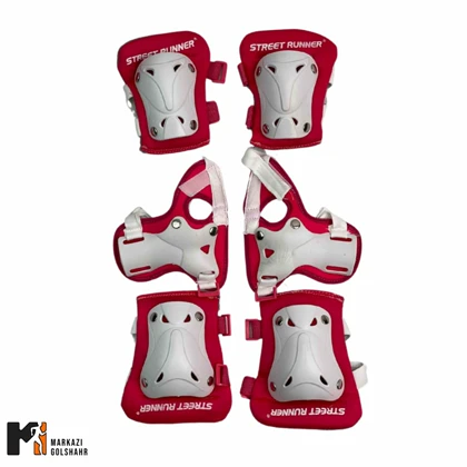 ست ایمنی اسکیت زانو بند، آرنج بند و دستکش