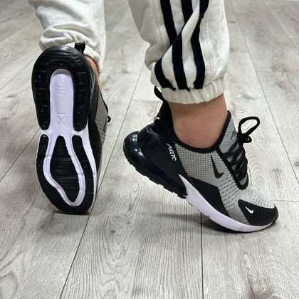 کفش و کتانی مردانه و زنانه مدل نایک NIKE AIR 270 رنگ طوسی