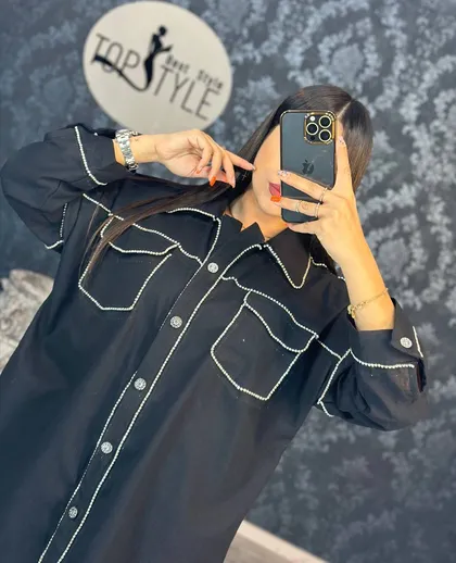 مانتو سنگدوزی کد : 8148