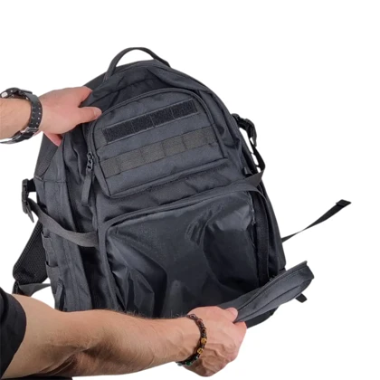 کوله پشتی تاکتیکال مشکی کد 8108