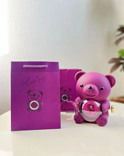 باکس گل رز خرسی