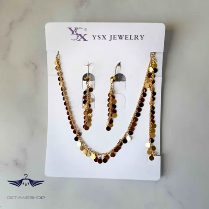 سرویس سکه ای طلایی برند YSX کد 0038