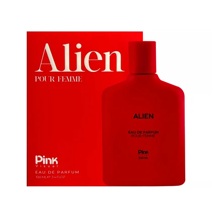 ادوپرفیوم زنانه پینک ویژوآل مدل Alien حجم 100 میلی لیتر طرح مدرن