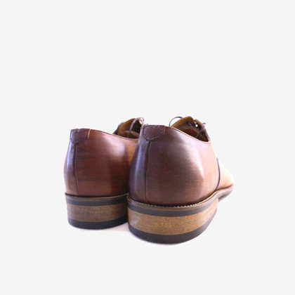 کفش رسمی چرم مردانه عسلی