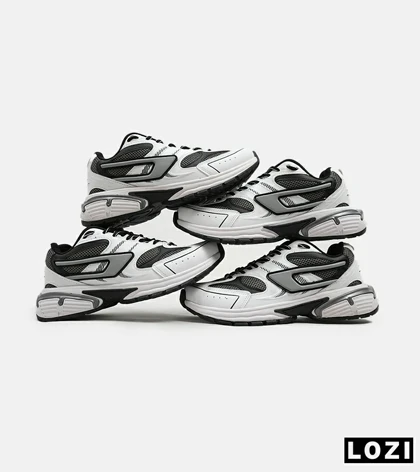 کفش کتانی مردانه سفید خاکستری DIESEL S-SERENDIPITY SPORT