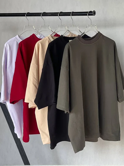 Cool - تیشرت باکسی بیسیک کول - 907