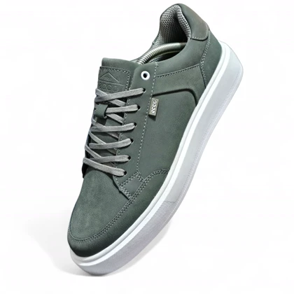 ونس اکو چرمی سبز یشمی