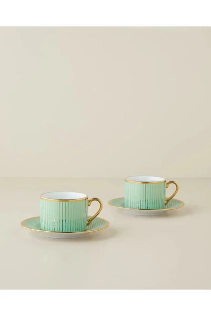 سرویس فنجان چای دو نفره English Home مدل Livora Bone China