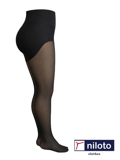 جوراب شلواری سه‌بعدی داخل کرکی گن‌دار (09308)