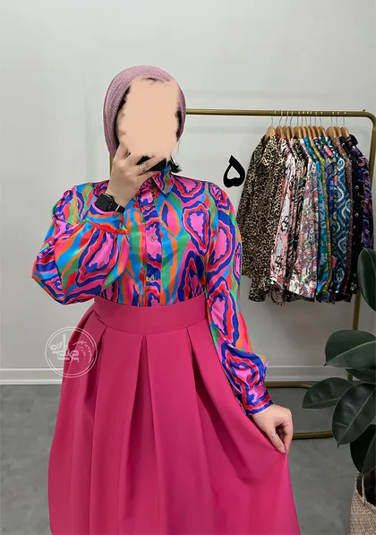 شومیز ساتن سیلک