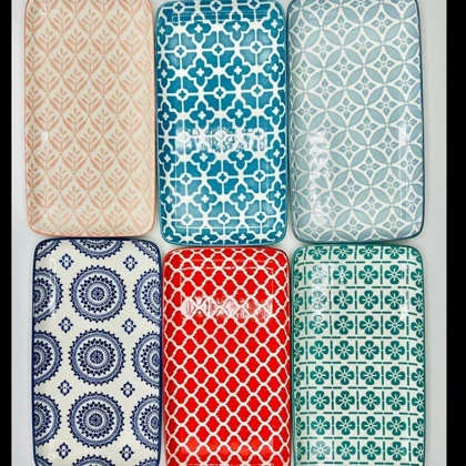 رولت خوری طرح دار دنی هوم سایز کوچک / BA45