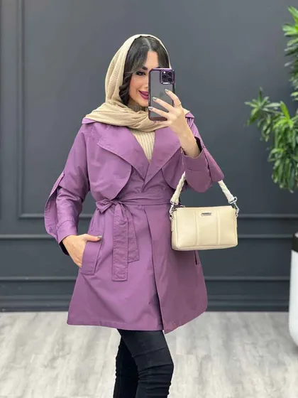 بارانی کوتاه بغل پاگن