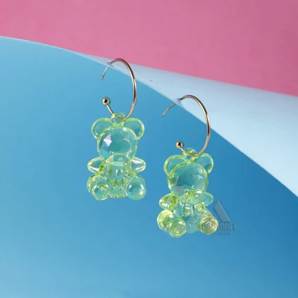 گوشواره خرسی Gummy Bear Earrings