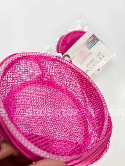 سبد محافظ لباسشویی زیپ‌دار رنگی