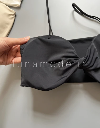 نیم‌تنه زنانه لیزری پاپیونی