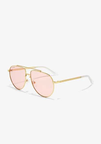 عینک آفتابی دی فرانکلین مدل D.franklin Aviator Legacy Gold / Photochromic Red