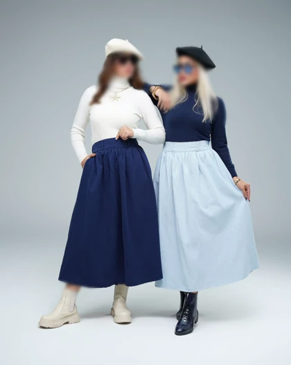 دامن مدل نغمه کد 50261