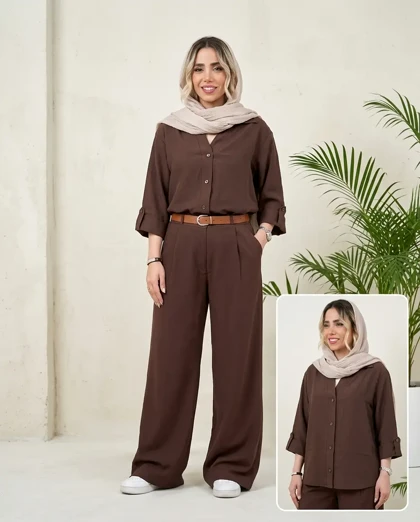 شومیز خنک زنانه مدل نوشه