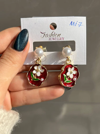 گوشواره میناکاری Mi7