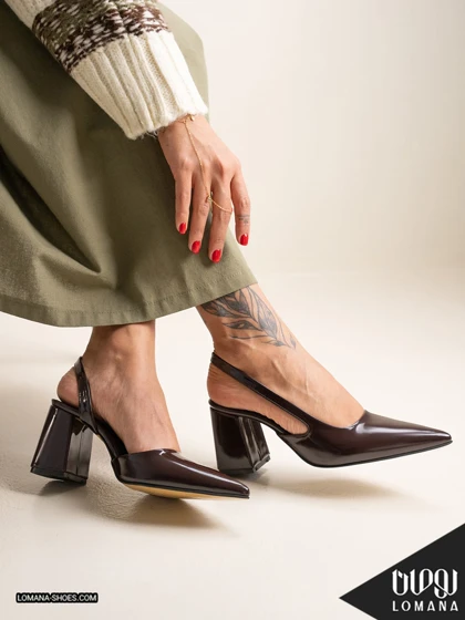 کفش پاشنه لنیا لومانا - کد 2695