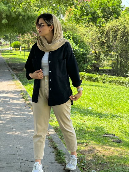 کتان رنگی منگو