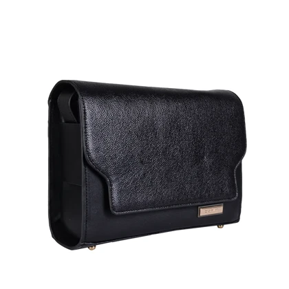 کیف دوشی چرم زنانه نلین