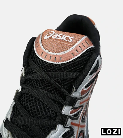 کفش کتانی مردانه و زنانه مشکی نارنجی ASICS Gel-Phoenix مدل 8539