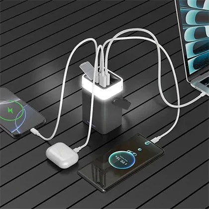 پاوربانک 40000 میلی آمپر پاورولوژی مدل POWEROLOGY HALO BEAM PPBCHA92