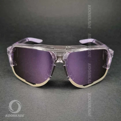 عینک 100% NOVRIK Lavender Mirror Lens