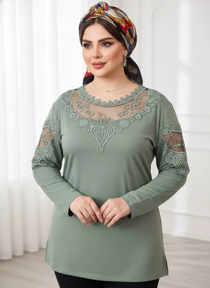شومیز گیپوردار مدل دلسا | شومیز گیپوردار مدل دلسا کد 50274 کد 9078