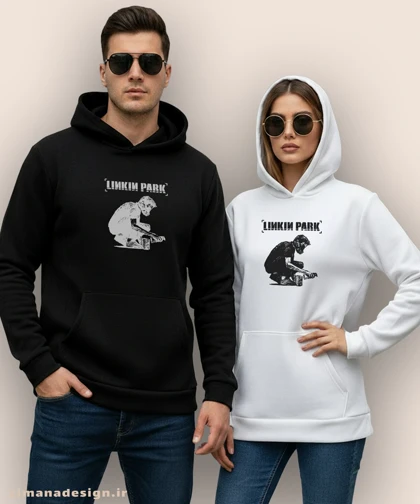 هودی مردانه و زنانه طرح لینکین پارک کد 995