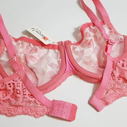 ست شورت و سوتین برند کارنا رزفنردار کد5005-2 صورتی