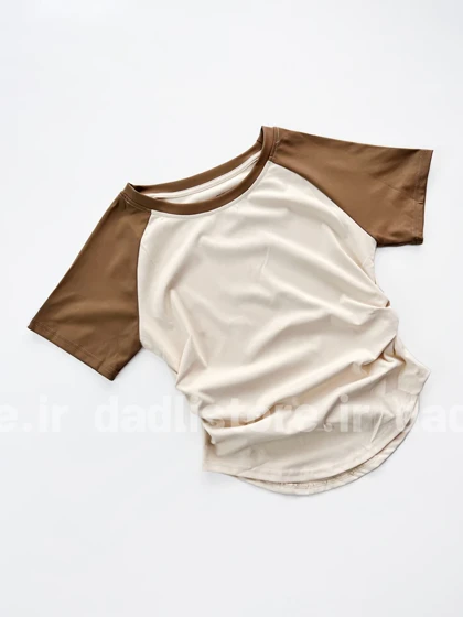 تیشرت ورزشی یقه گرد کنار گتر فلامنت