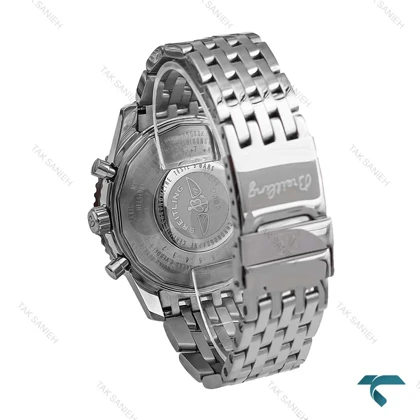 ساعت مردانه برایتلینگ NAVITIMER سیلور صفحه سبز مشکی Breitling-6701-G