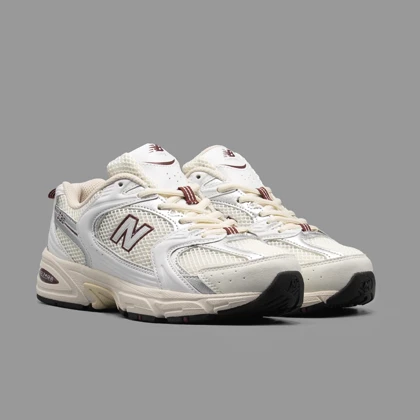 نیوبالانس 530 سفید زرشکی New Balance 530 White Mercury Red