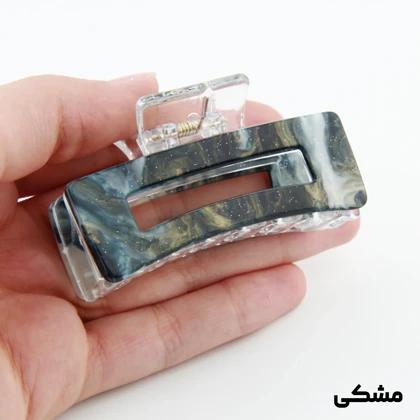 کلیپس دخترانه مدل مستطیل ابر و بادی