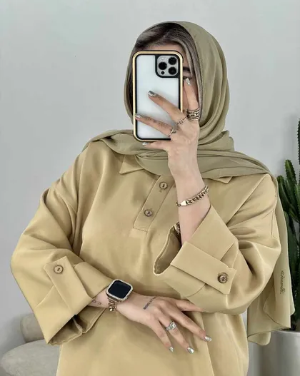 شومیز جلو بسته دو دکمه(70)کد3493