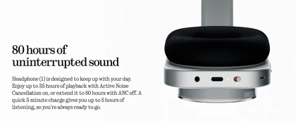 هدفون بلوتوثی ناتینگ مدل Headphone 1