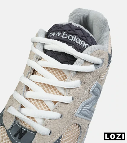 کفش کتانی مردانه و زنانه کرم طوسی NEW BALANCE 990 مدل 8742