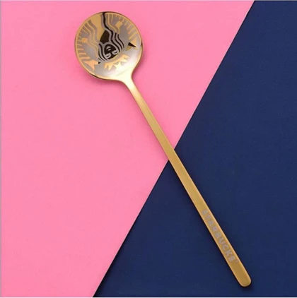 قاشق شربت خوری طرح استارباکس / mj79