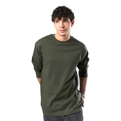 بلوز سبز فرمی زیگ zig مدل Basic کد342