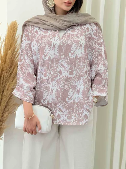 مانتو پانچ طرح دار