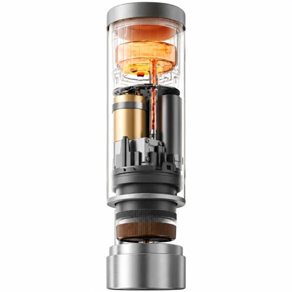 قهوه ساز قابل حمل شیائومی Xiaomi مدل CMP001-W/B فشار 20 بار