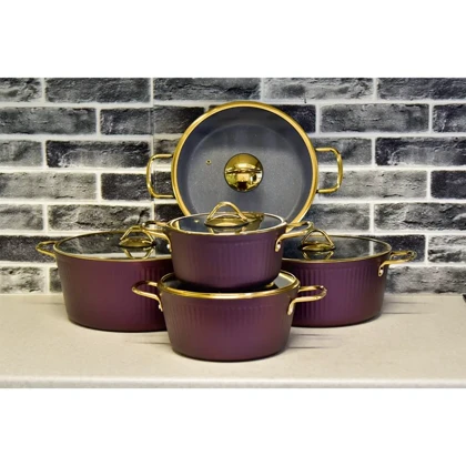 سرویس قابلمه 10 پارچه یونیک مدل فلورانس