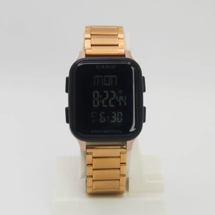 ساعت مچی دیجیتالی مردانه کاسیو Casio فول استیل با ماندگاری رنگ بالا