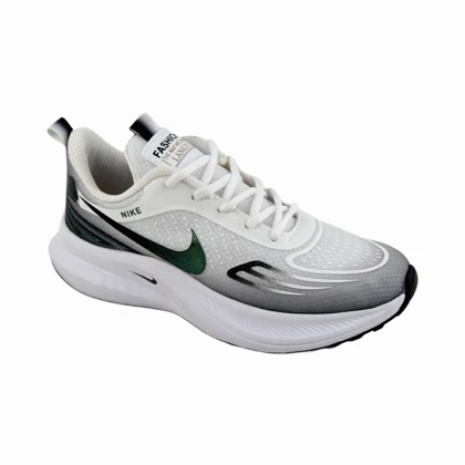 کتانی رانینگ مردانه مدل نایکی NIKE رنگ سفید مشکی سبز