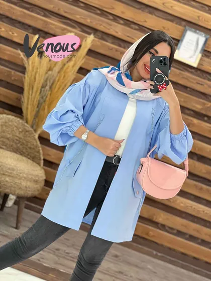 مانتو داکرون زنجیردار