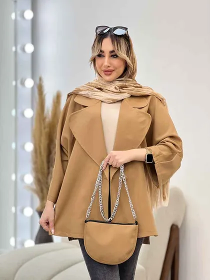 مانتو مازراتی کیف دار