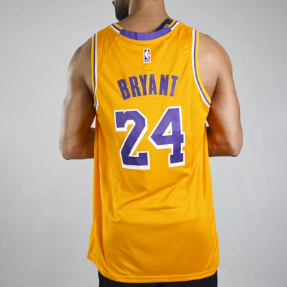 رکابی ورزشی مردانه لیکرز مدل Dri Fit-Bryant-1758 زرد