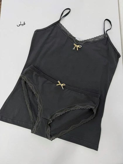 ست تاپ و شورتک زنانه آزالیا